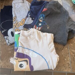 GAP Blue and Gray Short Sleeve Tees